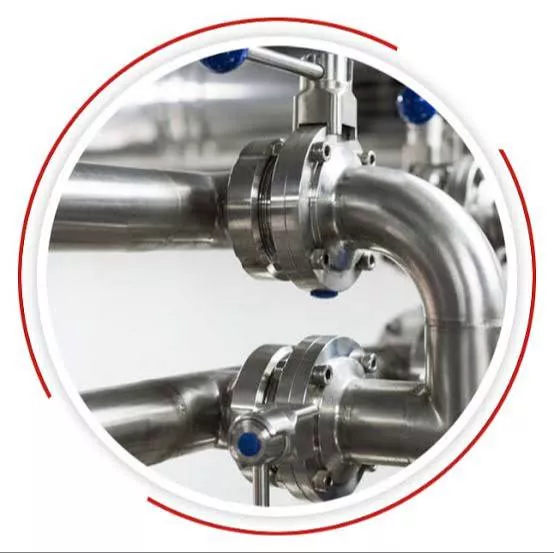 Sanitary Valve and Piping System in Hindupur: Stainless Steel, Durable -  - Buy Online at HADEED STEEL INDUSTRIES