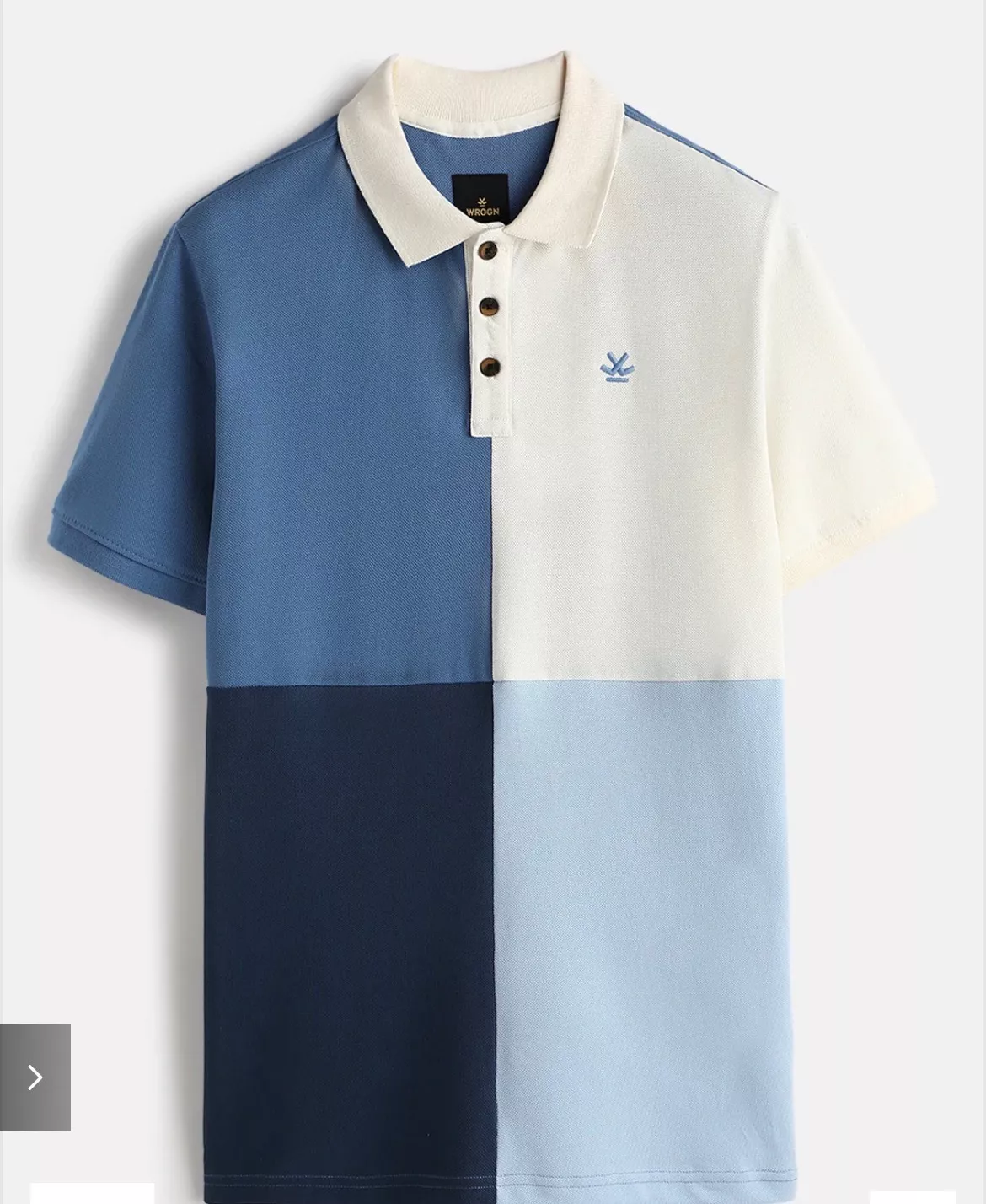 Men's Color Block Polo T-shirt in Hanuman Talkies, Stylish Casual Wear -  - Buy Online at KNS LINEN HOUSE