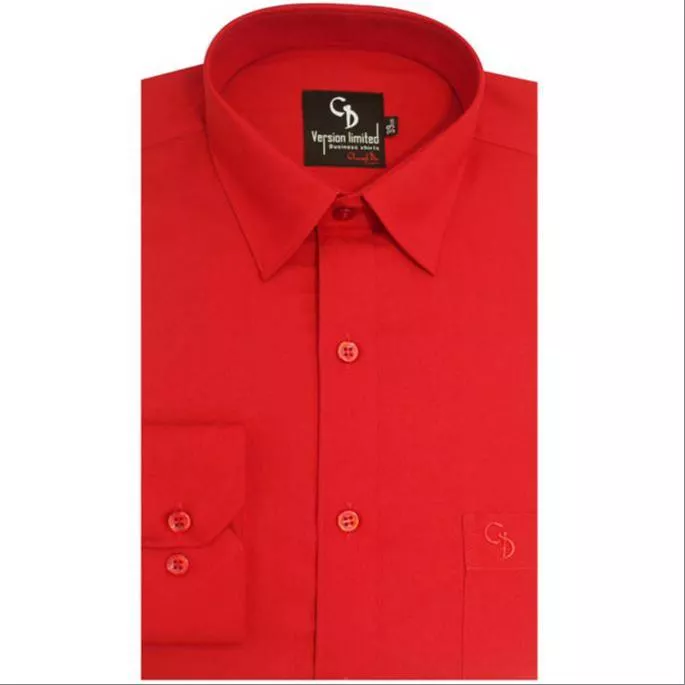 Fashion/Red Cotton Shirt in Khammam - Elevate Your Style -  - Buy Online at ASHA AGENCIES