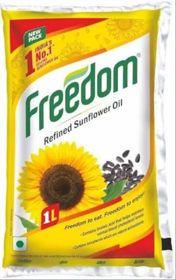 Freedom Refined sunflower oli -  - Buy Online at EESWAR KIRANAM AND GENERAL STORES