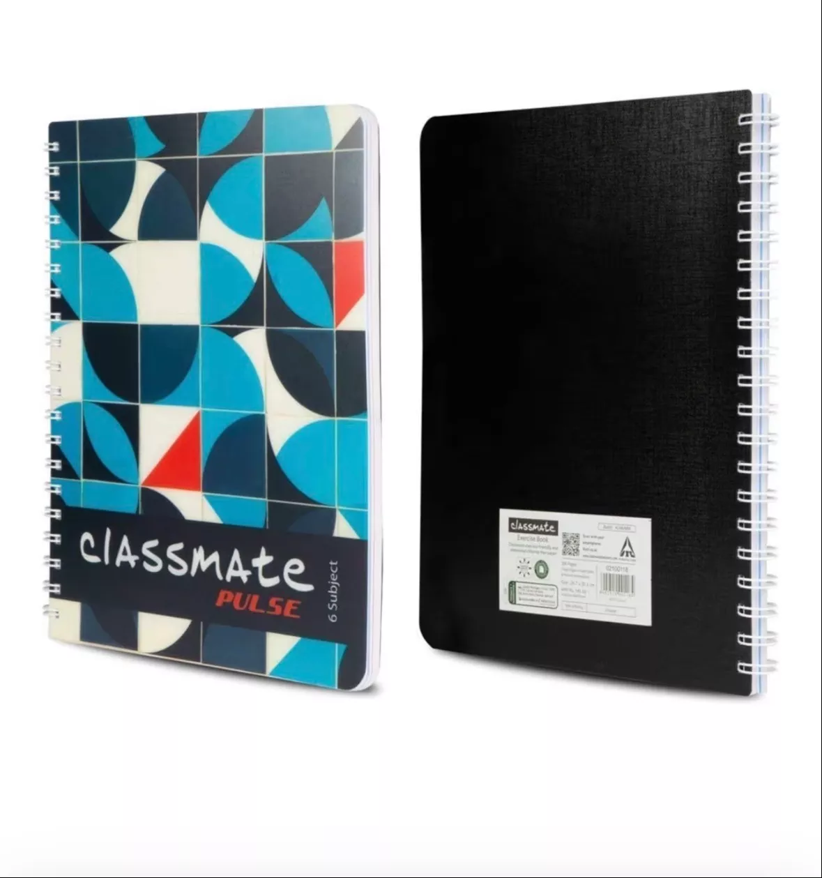 Classmate Pulse 6 Subject Notebook in Jalandhar Punjab - Vibrant Design -  - Buy Online at GURNOOR SPORTS