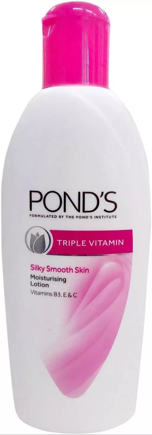 Pond's Moisturising Lotion in Ambala City with Triple Vitamins for Soft Skin -  - Buy Online at GABA BEAUTY PALACE