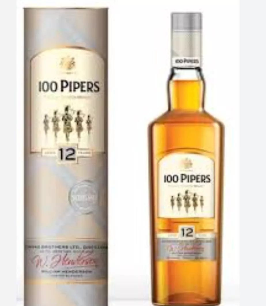 100 Pipers 12 Years Blended Scotch Whisky in Garchuk - Smooth & Rich Flavor -  - Buy Online at SUBLIME SQUARE