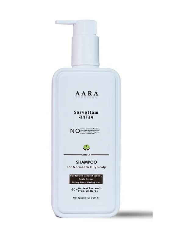 Aara Ayurveda Sharvottam Oily Scalp in Pune - Effective Scalp Remover -  - Buy Online at AARA AYURVEDA