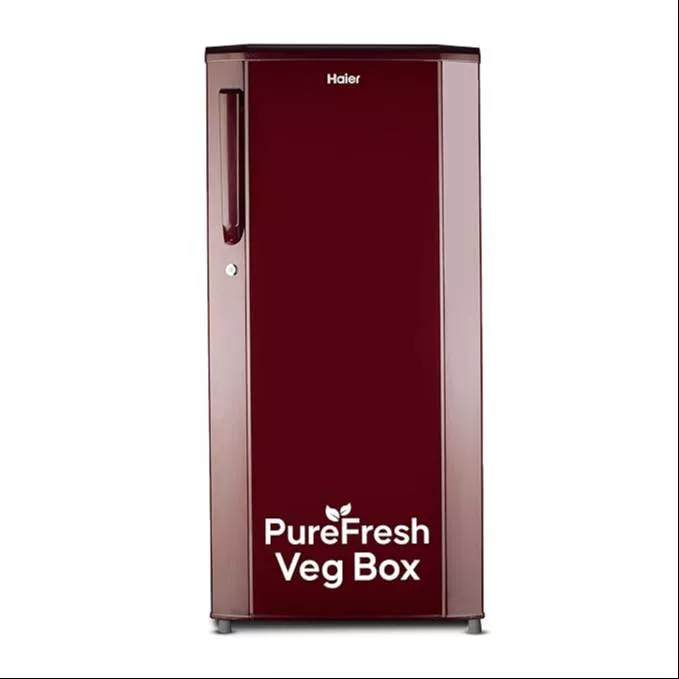  Haier Single Door Refrigerator in amritsar with PureFresh Veg Box NAVYUG ENTERPRISES 