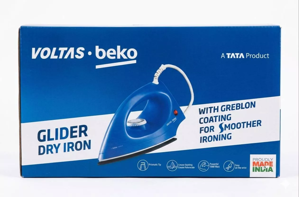 Voltas Beko Dry Iron in amritsar with Greblon Coating for Easy Ironing -  - Buy Online at NAVYUG ENTERPRISES
