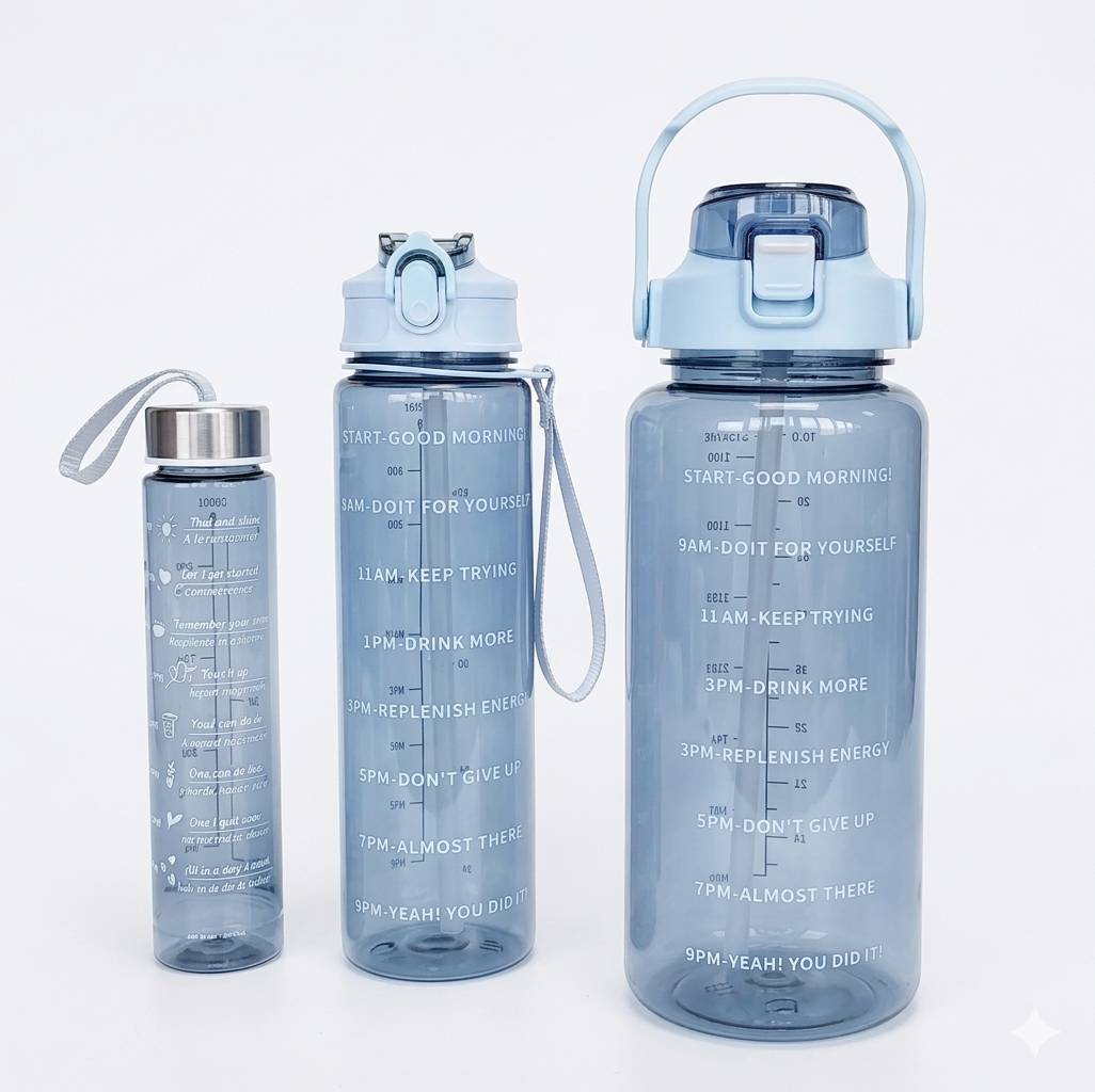 Motivational Water Bottle Set in Amritsar Stay Hydrated and Inspired -  - Buy Online at NAVYUG ENTERPRISES
