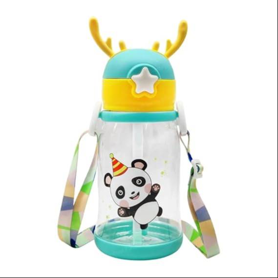 Kids Water Bottle in [Location Amritsar  with Cute Panda Design -  - Buy Online at NAVYUG ENTERPRISES