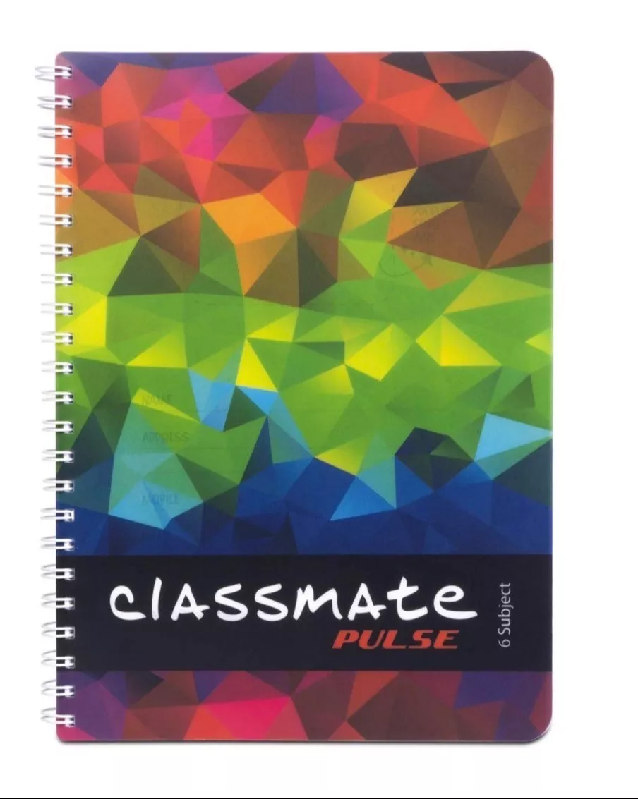 Classmate Pulse 6 Subject Notebook in Jalandhar Key Feature: Colorful Design -  - Buy Online at H A FRUIT