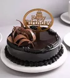 Chocolate Truffle Cake in Main Bazar Jassurdhameta Road - Decadent Birthday Treat -  - Buy Online at SHIVA FRESH FRUIT