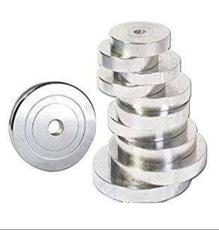 Timefit Iron Chrome Plates in Meerut for Gym and Home Workouts -  - Buy Online at KUN INTERNATIONAL