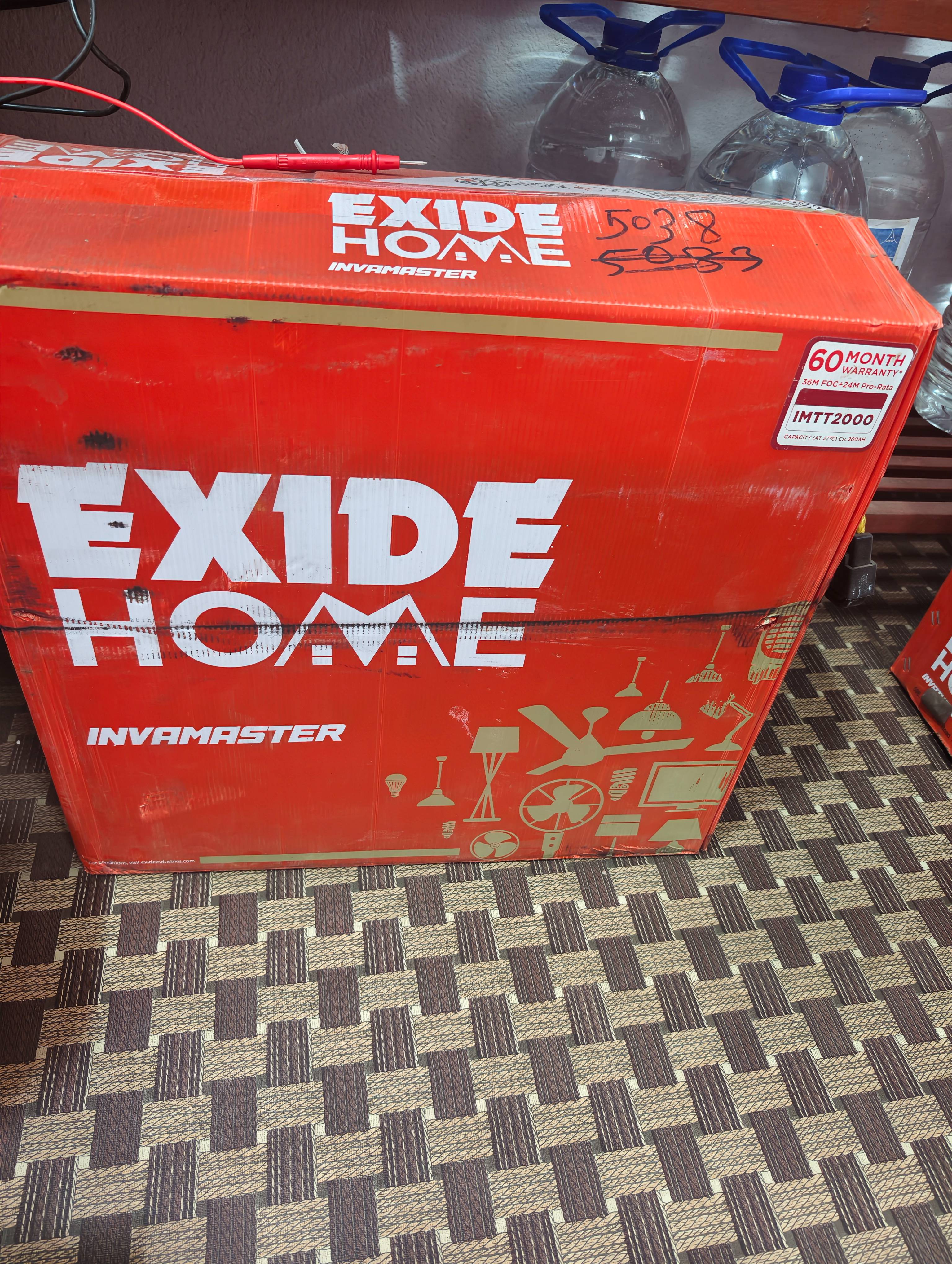 DIVYAM SALES - Exide Home Invamaster Inverter Battery — Available in Barwadda, Dhanbad in DHANBAD