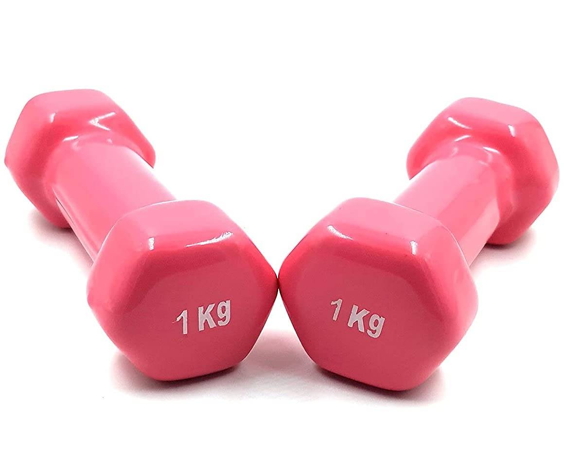 Timefit Vinyl Dumbbells in Meerut - Elevate Your Gym Workouts -  - Buy Online at KUN INTERNATIONAL