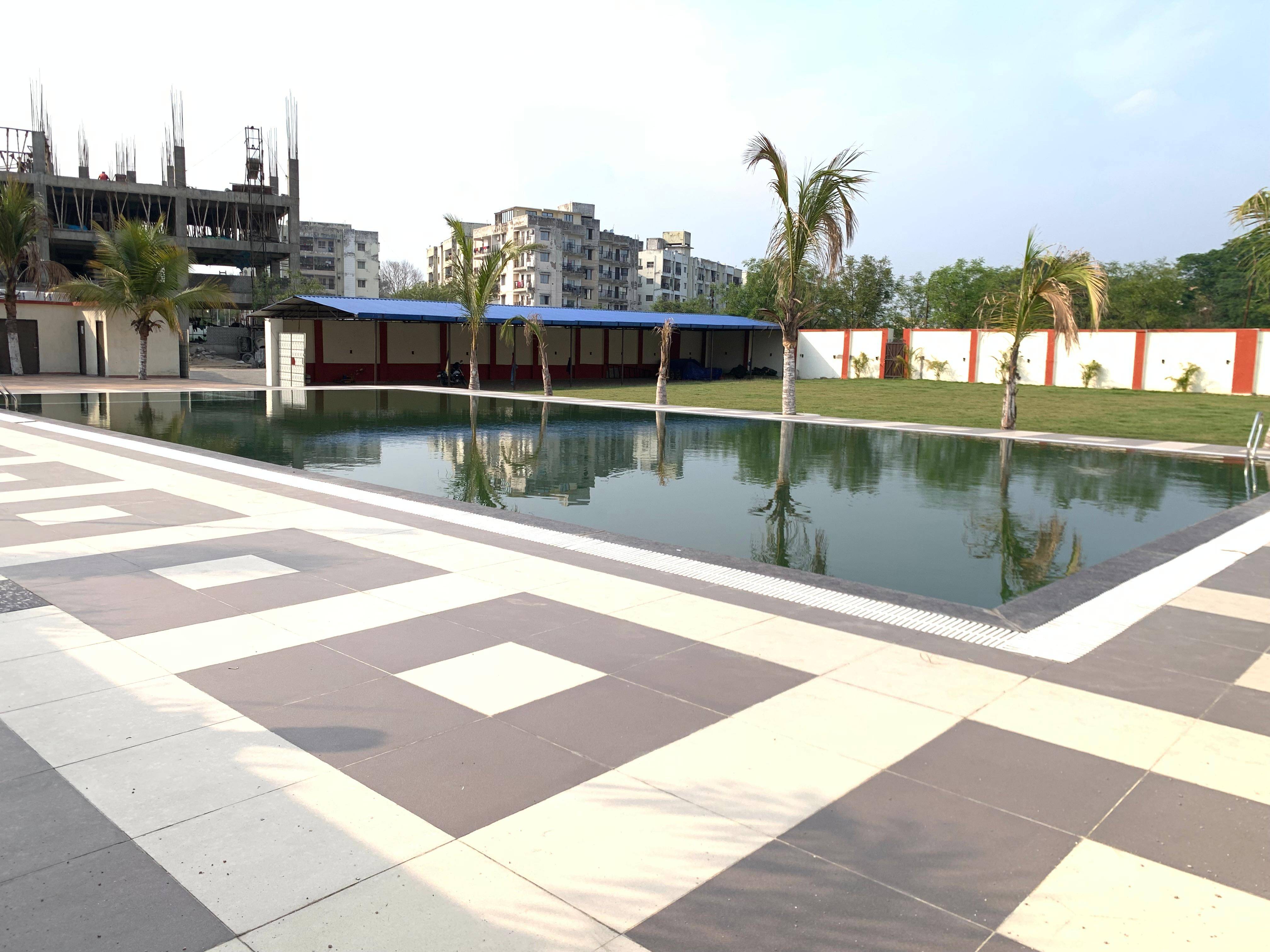 Wedding Venue for  Haldi Mahdi Sangeet with Outdoor Swimming Pool - Image 1