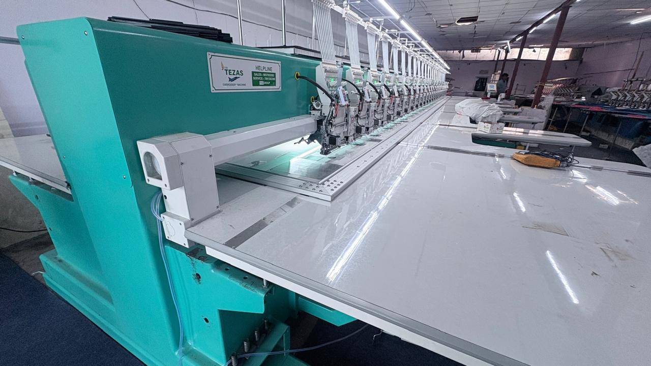 PND Tezas Industrial Embroidery Machine in Jaipur for High-Volume Operations -  - Buy Online at PND TEZAS TRADER