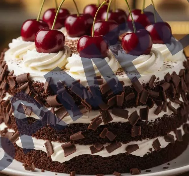 Bakery/Black Forest Cake in Krishan - Irresistible Chocolate Indulgence -  - Buy Online at VIRENDER KUMAR