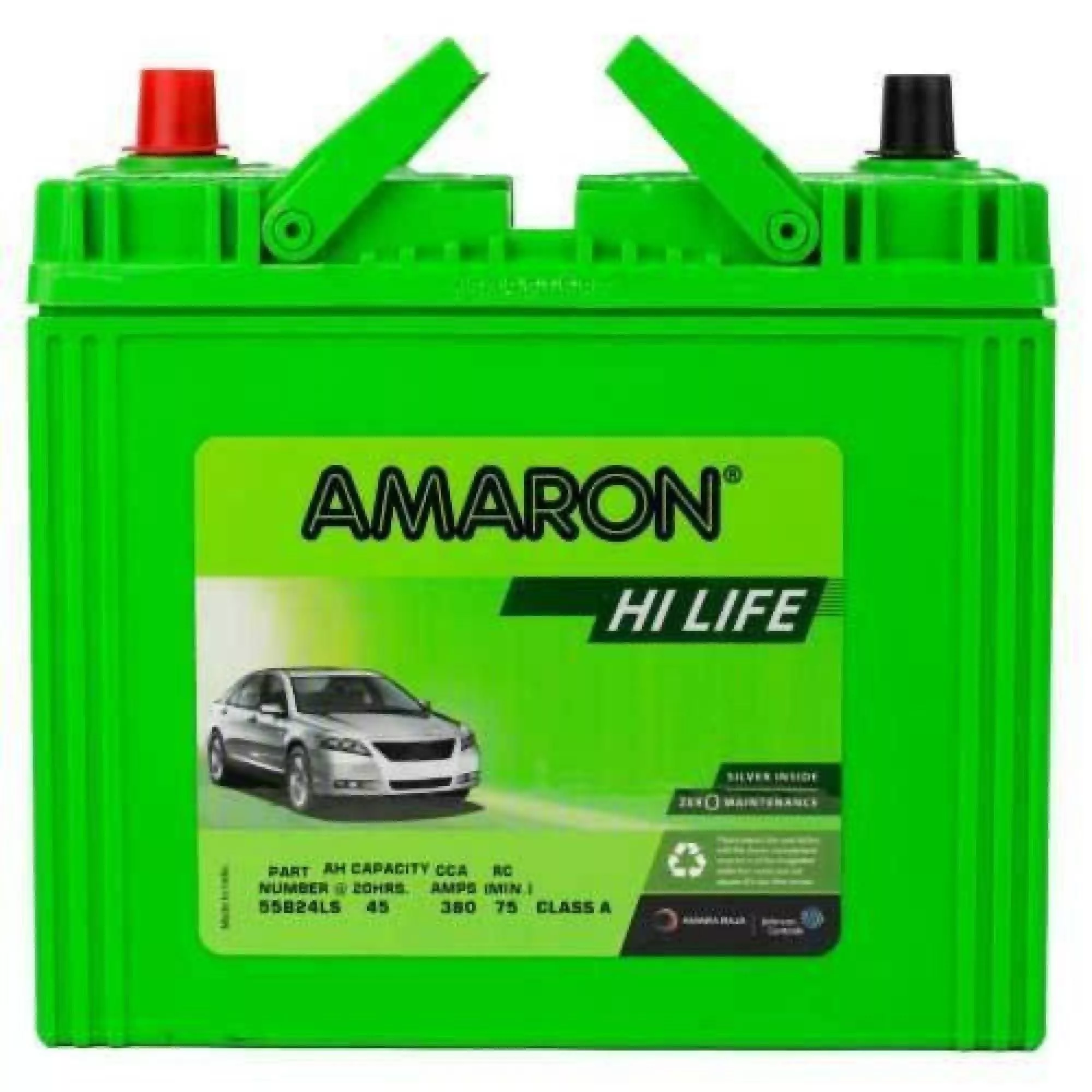 Amaron Hi Life Car Battery in Indore: Reliable Performance -  - Buy Online at A R S INTERNATIONAL
