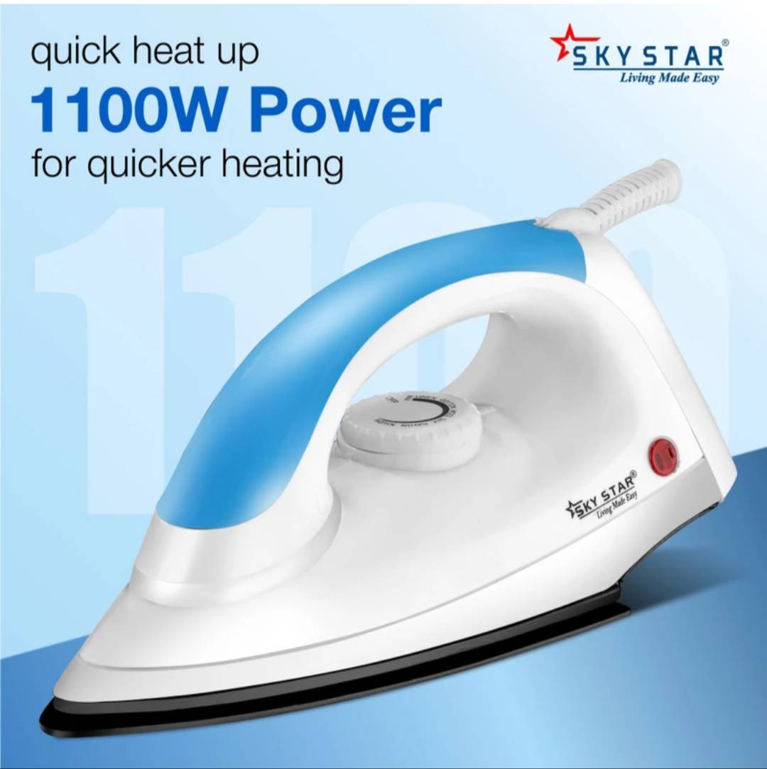 Skystar Iron Press in Kathua 1100 Watt Fast Ironing - Image 1