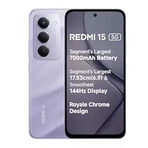 Redmi 15 5G (Sandy Purple, 8GB Ram - 256GB Storage) -  - Buy Online at LOVE MOBILES