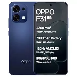 Oppo F31 5G (Midnight Blue, 8GB Ram, 128GB Storage) -  - Buy Online at LOVE MOBILES