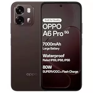 Oppo A6 Pro 5G (Cappuccino Brown, 8GB-128GB) -  - Buy Online at LOVE MOBILES