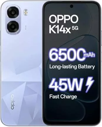 Oppo K14x 5G (Icy Blue, 4GB Ram - 128GB Storage) -  - Buy Online at LOVE MOBILES