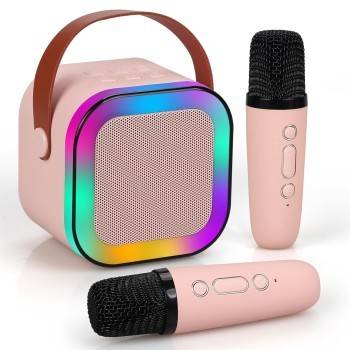 Portable Karaoke Speaker with Mic — Smart Gadgets Dealer, Panipat - karaoke speaker portable in panipat with wireless microphone - Buy Online at MK STOREE