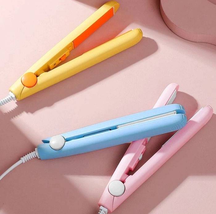 Mini Hair Straightener — Smart Gadgets Dealer, Kalander Chowk Panipat - hair straightener mini in panipat: travel-friendly styling - Buy Online at MK STOREE