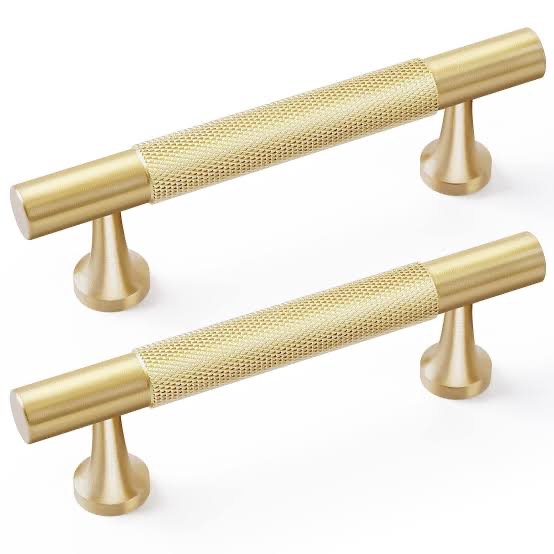 Cabinet Handles Gold Brushed in NH 17 CHAPAR - Modern Design -  - Buy Online at HUSSAIN ENTERPRISE