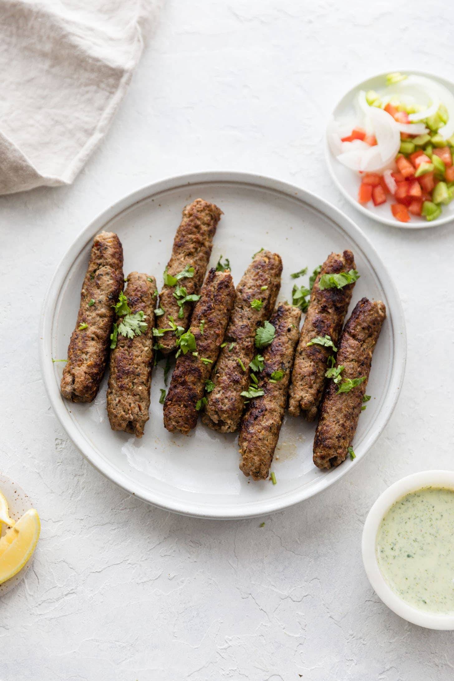 Seekh Kebab Platter in Lovely Momo - Flavorful Minced Meat Delight -  - Buy Online at LOVELY MOMO