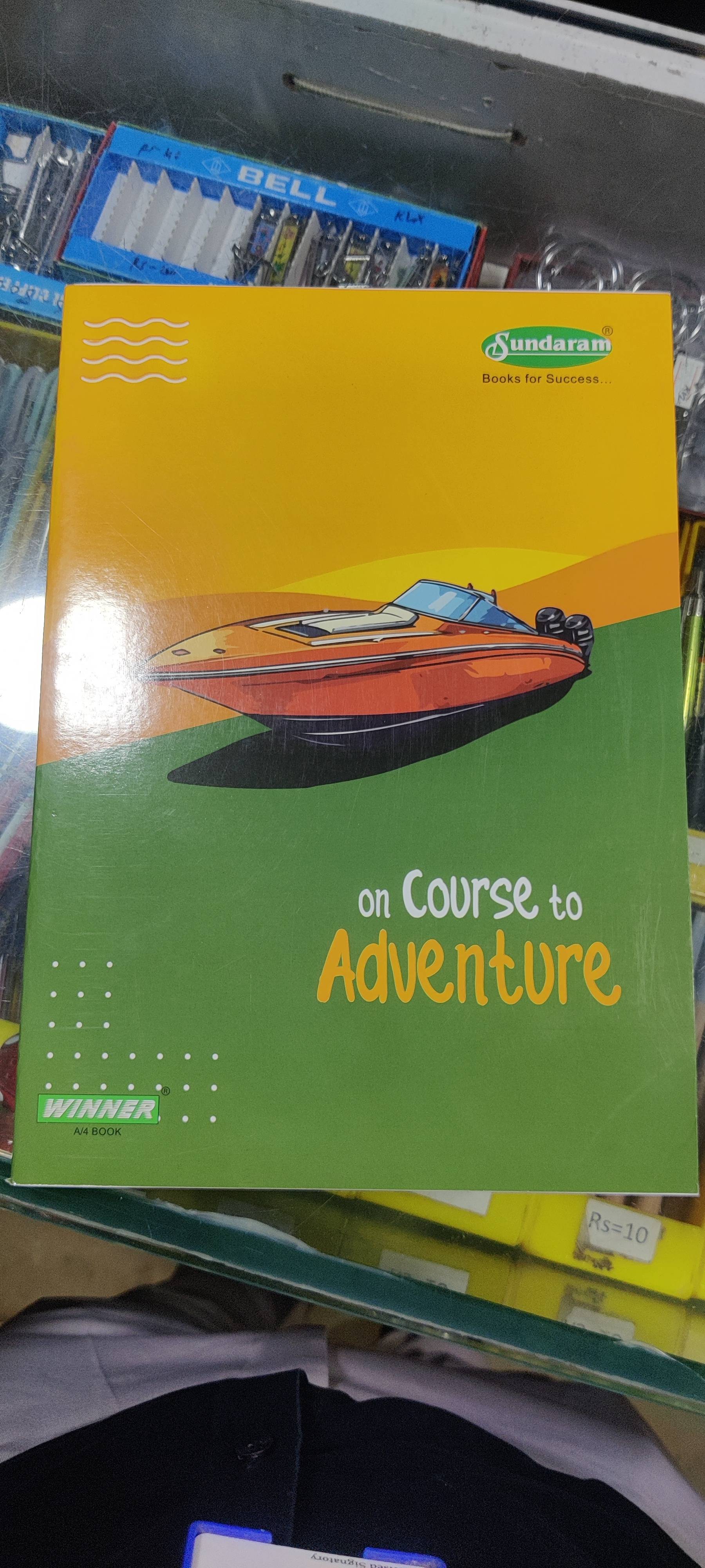 Sundaram Winner A4 Book in Bangalore Adventure-Themed Notebook -  - Buy Online at COPYLINK IMAGES CENTRE