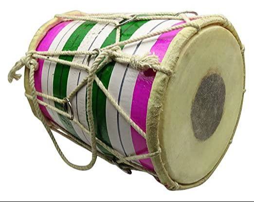 Baby Dholak in Meerut: Traditional Indian Percussion Instrument for Kids and Beginners -  - Buy Online at MELODY MAKERS INDIA