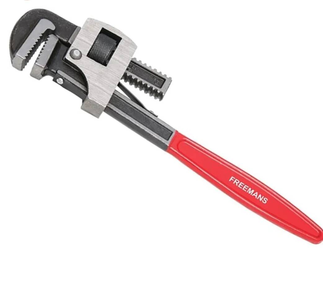 Freemans Adjustable Pipe Wrench in Hoshiarpur Punjab - Firm Grip for Plumbing -  - Buy Online at S S CEMENT PRODUCTS