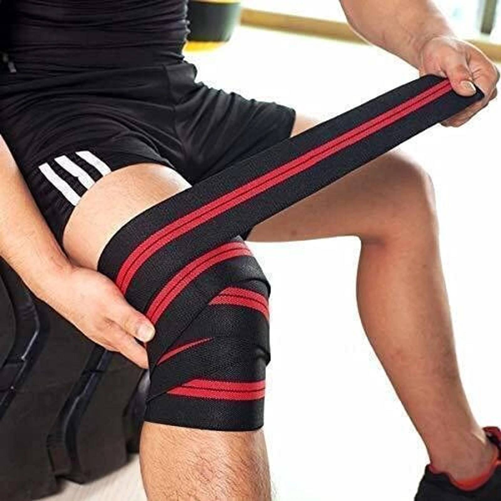 Timefit Knee Wrap in Meerut Enhances Gym Workouts with Support and Stability -  - Buy Online at KUN INTERNATIONAL