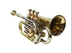 Brass Pocket Trumpet - Image 3