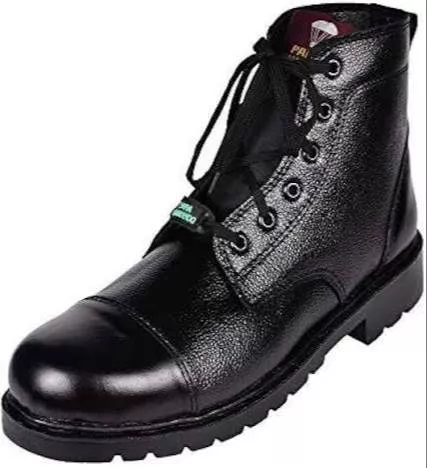 Leather Safety Boots in Venkata Brothers, Ankireddy Palli - Reinforced Toe for Superior Protection -  - Buy Online at METTIPALLI VENKATA RAMUDU