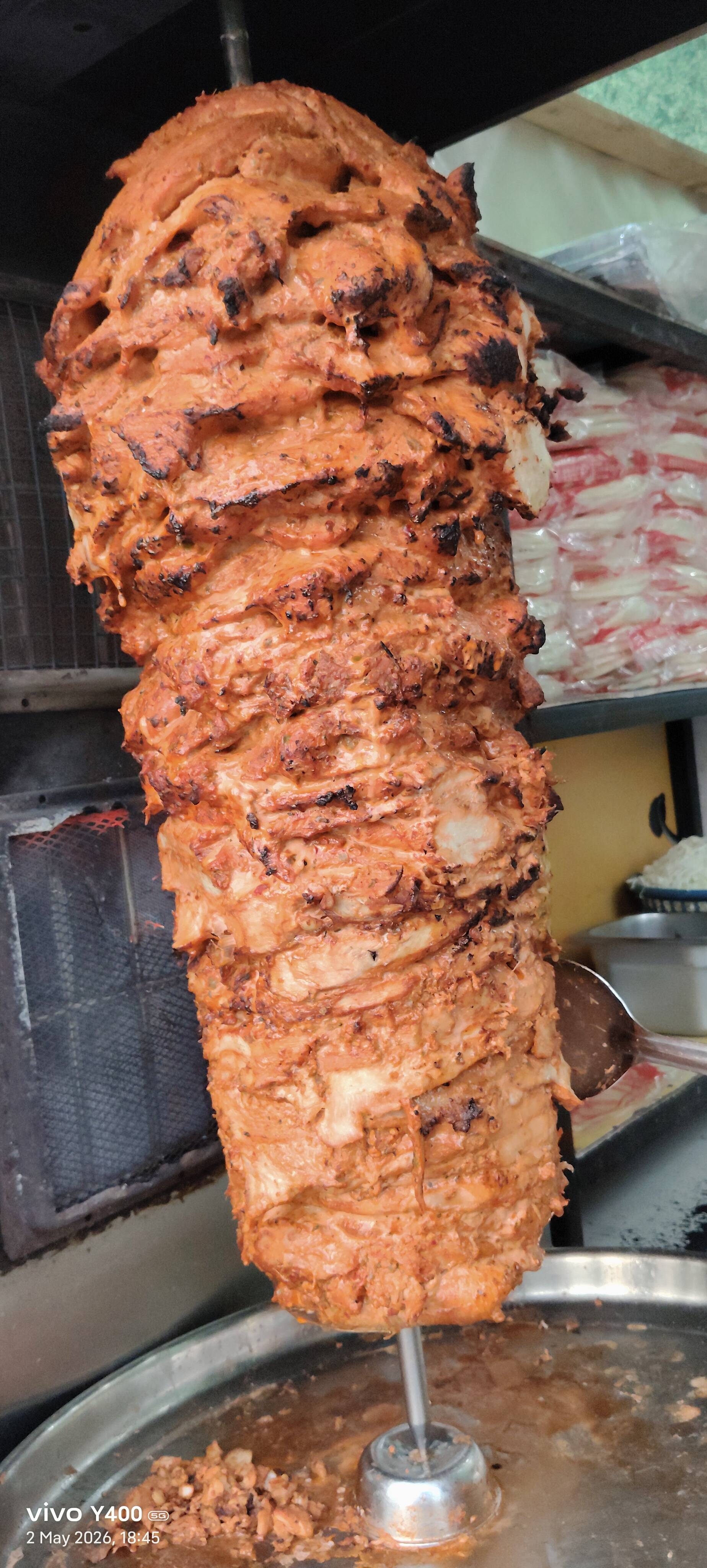 Rotisserie Chicken Shawarma in Pune - Delicious Marinated Chicken -  - Buy Online at DILLIWALA SHAWARMA