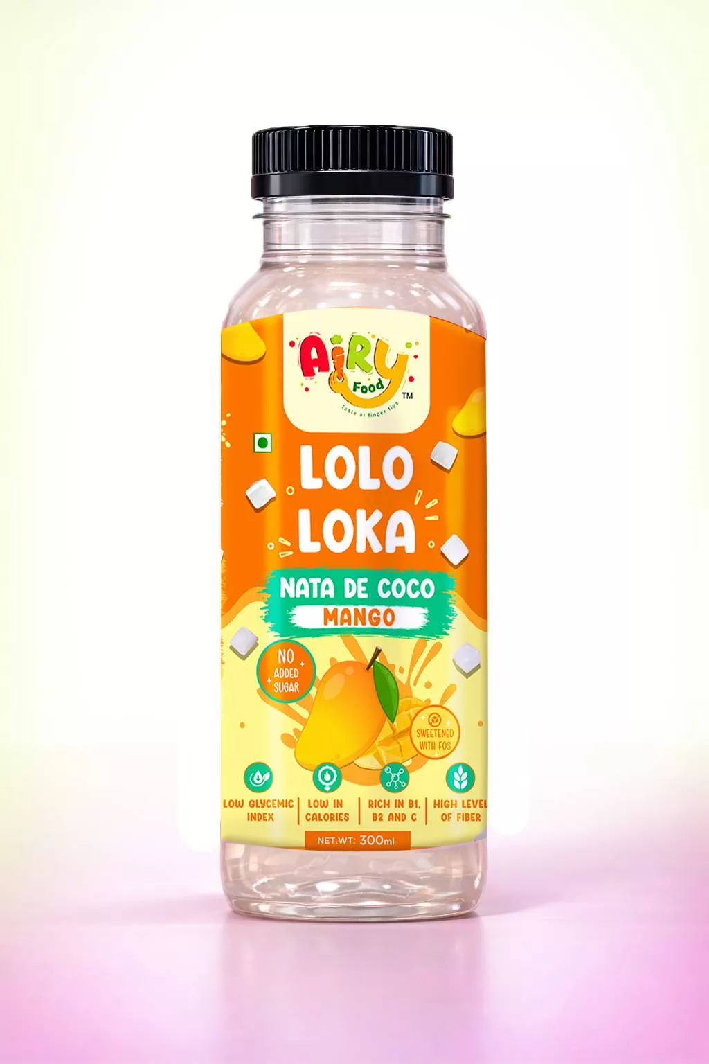 Lolo Loka Nata De Coco Mango in Nizampet - Tropical Mango Chewy Delight -  - Buy Online at AIRY FOOD