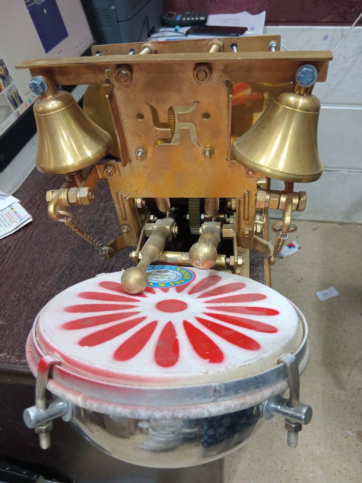 Temple Aarti Machine designed for home worship, featuring a sleek design and user-friendly interface, available from MELODY M - Image 2