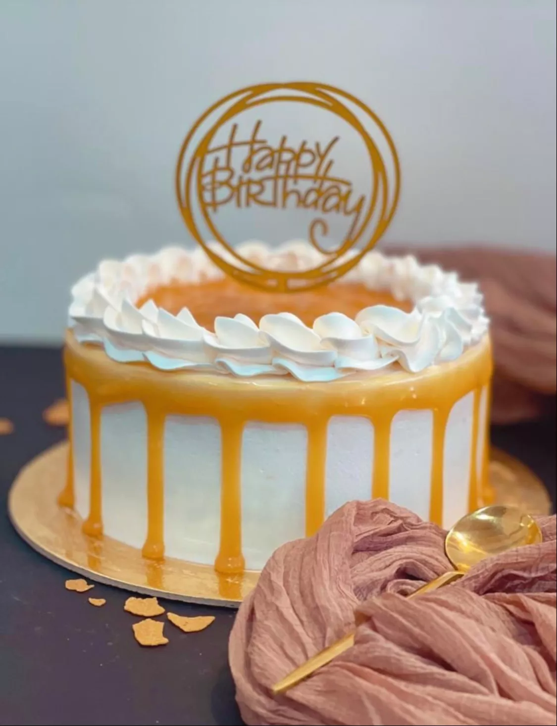 Butterscotch Praline Luxe Cake -  - Buy Online at MUMMALICIOUS