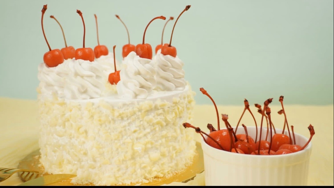 White forest luxe cake