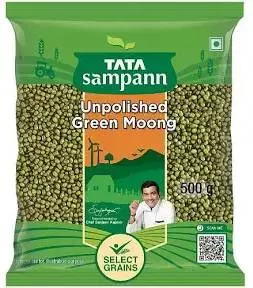 Tata Sampann Unpolished Green Moong in Dasuya: Premium Nutrition -  - Buy Online at VARDAAN ENTERPRISES