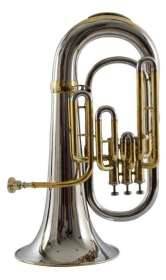 Euphonium 3 Value instrument showcasing brass finish and valve system — Euphonium 3 Value Meerut - Image 3
