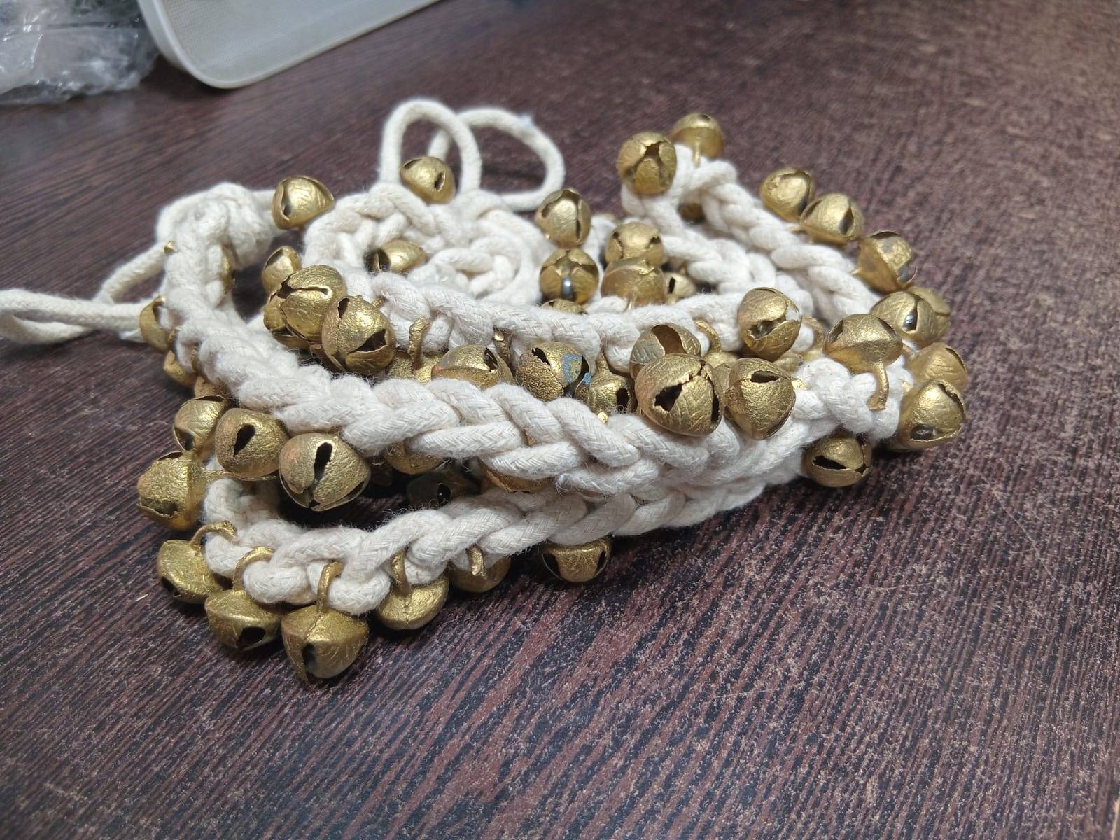 ANKLET GHUNGROO 100 ghungroo MELODY MAKERS INDIA 219 311 JALI KOTHI  MEERUT PURWA  AHAMAD NAGAR OPP NADAR ALI CO NASIR ALI COMPANY JALI KOTHILANDMARK M