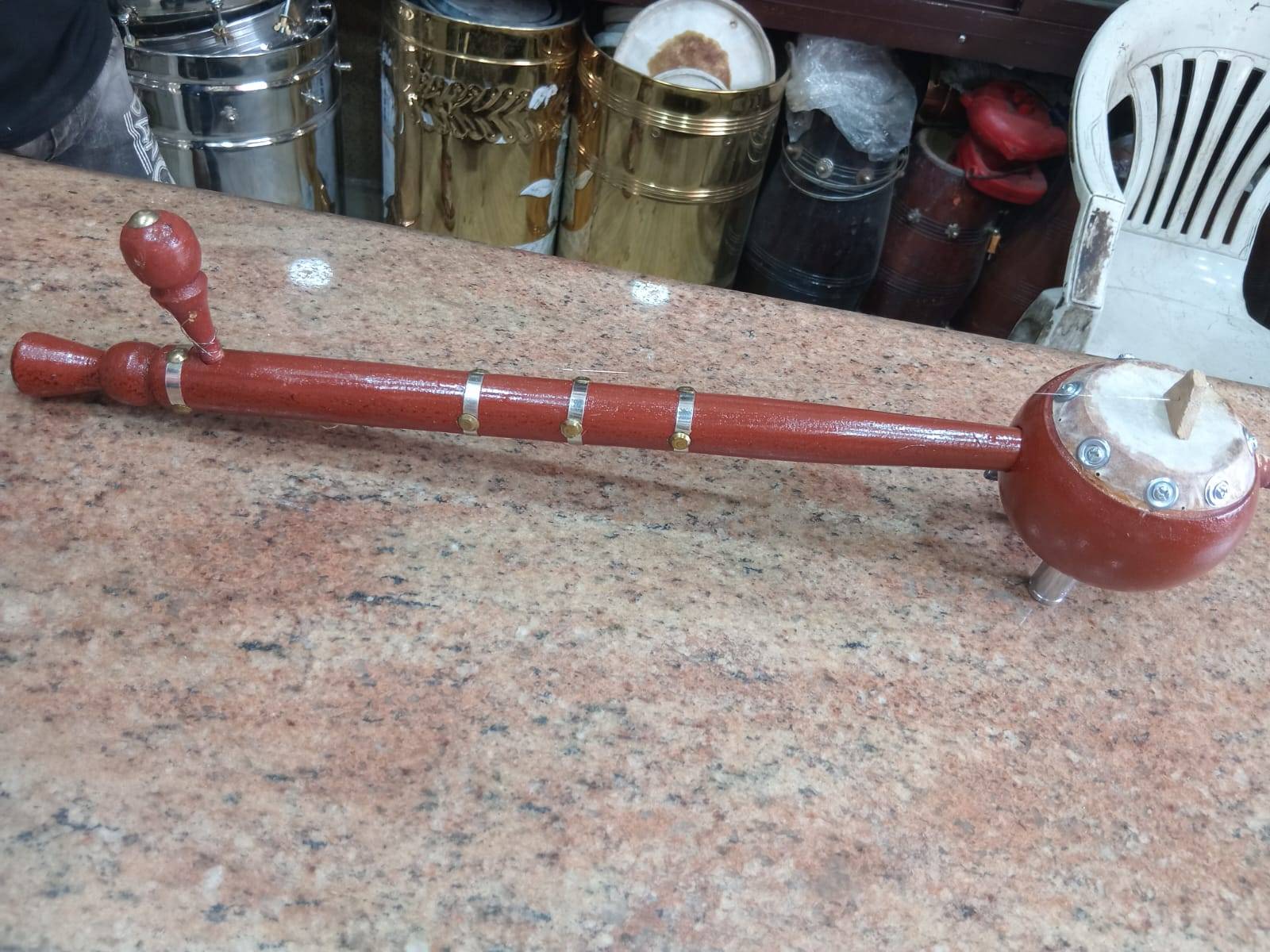  EKTARA Traditional Indian String Instrument MELODY MAKERS INDIA 219 311 JALI KOTHI  MEERUT PURWA  AHAMAD NAGAR OPP NADAR ALI CO NASIR ALI COMPANY JALI KOTHILANDMARK M