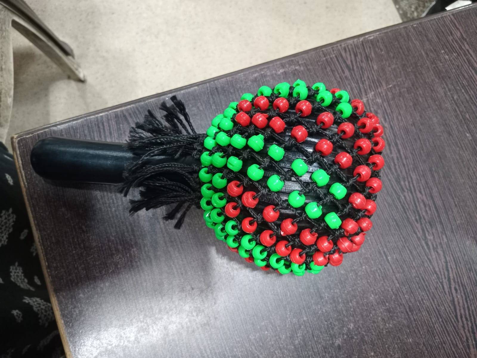 Colorful wooden maracas from MELODY MAKERS INDIA in Meerut, designed for vibrant sound and musical performances. - Image 1