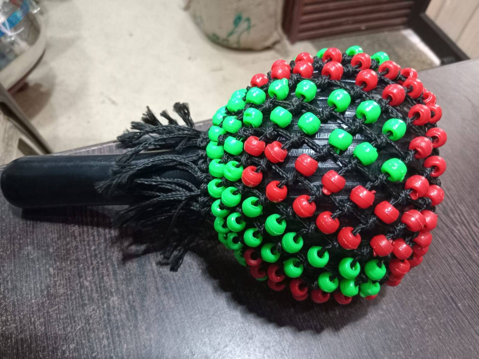 Colorful wooden maracas from MELODY MAKERS INDIA in Meerut, designed for vibrant sound and musical performances. - Image 2