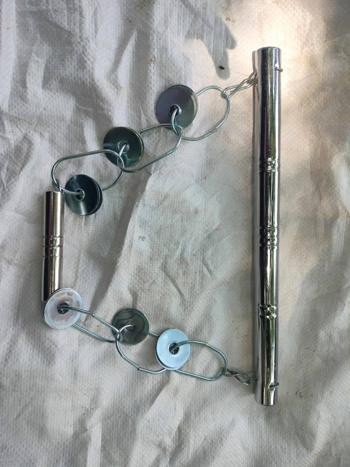 Steel Lezim - Durable Fitness Instrument MELODY MAKERS INDIA 219 311 JALI KOTHI  MEERUT PURWA  AHAMAD NAGAR OPP NADAR ALI CO NASIR ALI COMPANY JALI KOTHILANDMARK M