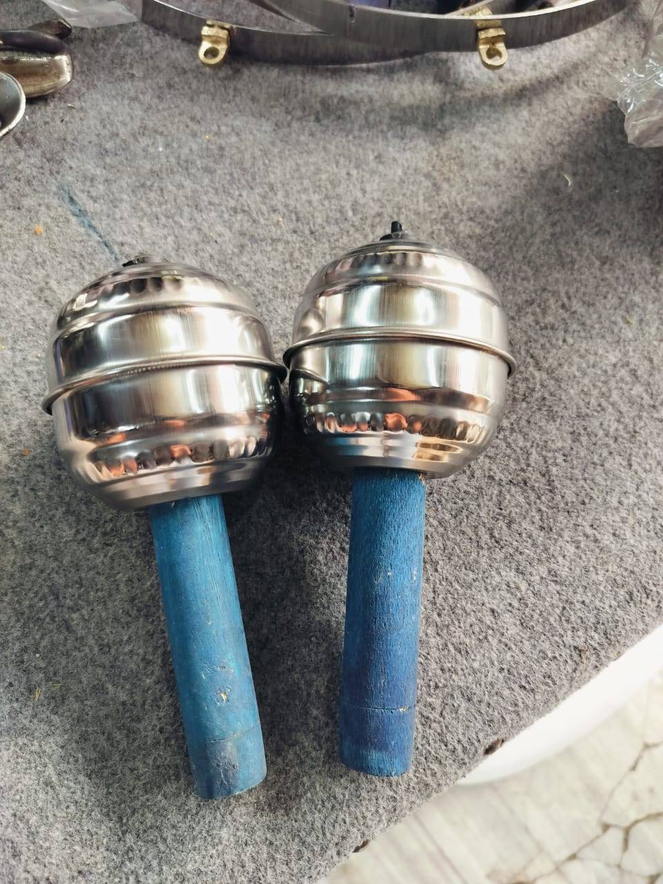  Steel Maracas MELODY MAKERS INDIA 219 311 JALI KOTHI  MEERUT PURWA  AHAMAD NAGAR OPP NADAR ALI CO NASIR ALI COMPANY JALI KOTHILANDMARK M