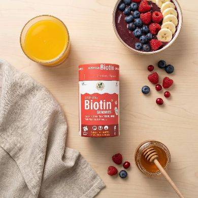 LivSpring Biotin Gummies in BK 1 - Vegan Hair and Skin Support - Image 3
